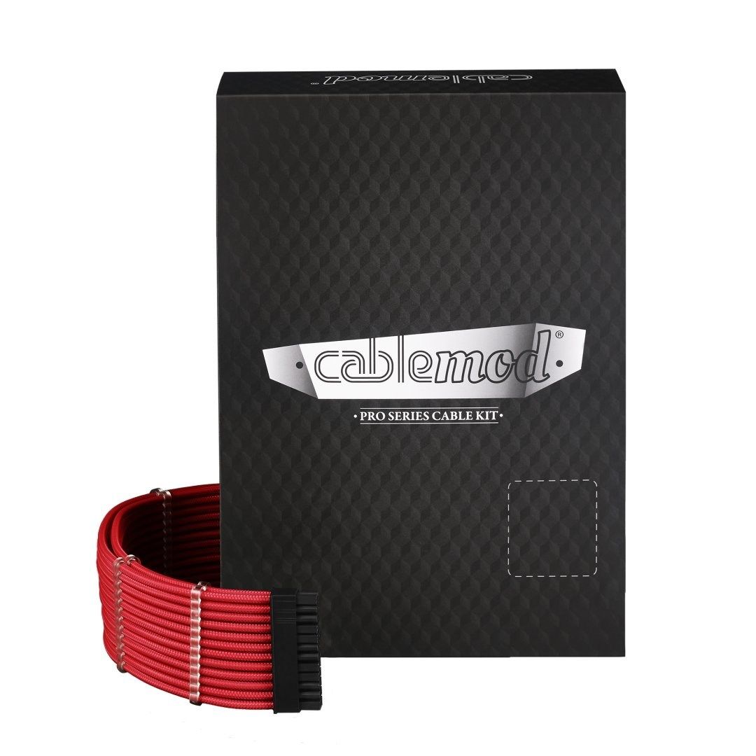 CableMod PRO ModMesh RT ASUS/Seasonic/Phanteks Cable Kits - red