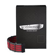 CableMod C-Series PRO ModMesh Cable Kit for Corsair AXi/HXi/RM (Yellow Label) - carbon/red