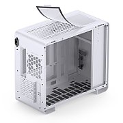 Jonsbo U4 Mini Micro-ATX Case  Tempered Glass - white