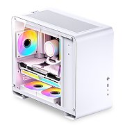 Jonsbo U4 Mini Micro-ATX Case  Tempered Glass - white