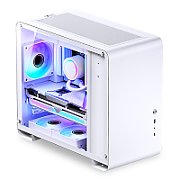 Jonsbo U4 Mini Micro-ATX Case  Tempered Glass - white