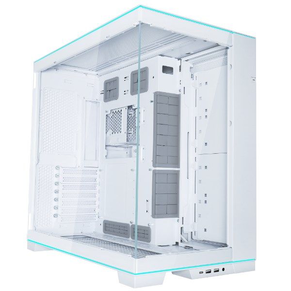 Lian Li O11D EVO RGB  Tempered Glass - white