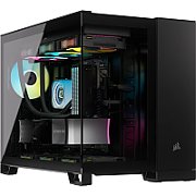 Corsair 2500D Airflow Micro-ATX Case  Tempered Glass - black