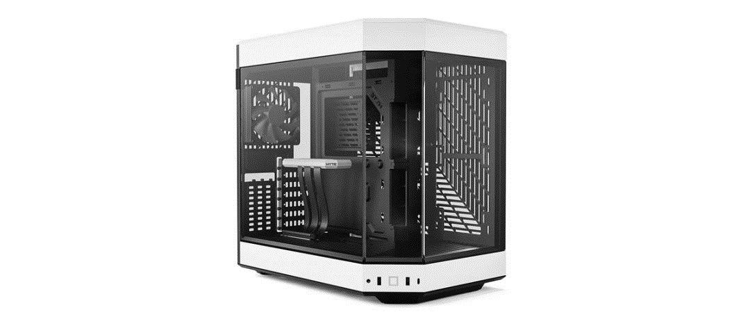 Hyte Y60 Midi Tower  Tempered Glass - black/white