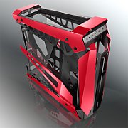Raijintek NYX PRO Showcase Big-Tower  Tempered Glass - red