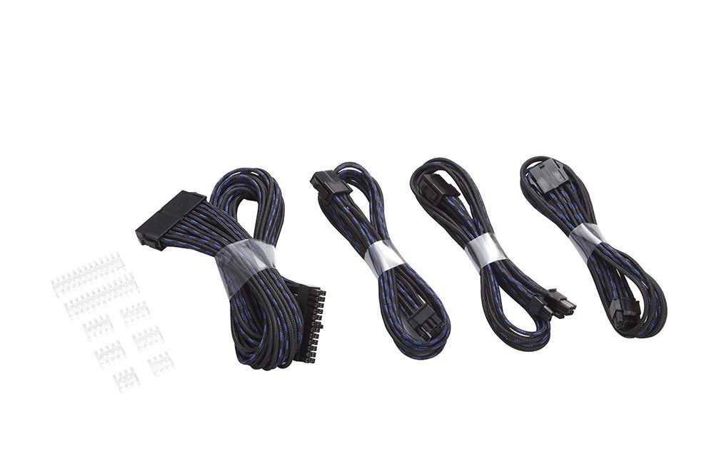 PHANTEKS Extension Cable Set  500mm  S-Pattern - black/blue