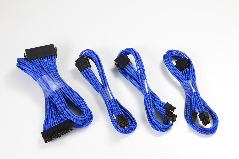 PHANTEKS Extension Cord Set  500mm - blue