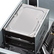 SilverStone RM23-502 Rackmount Server Chassis  ATX  USB 3.0 - 2U - black