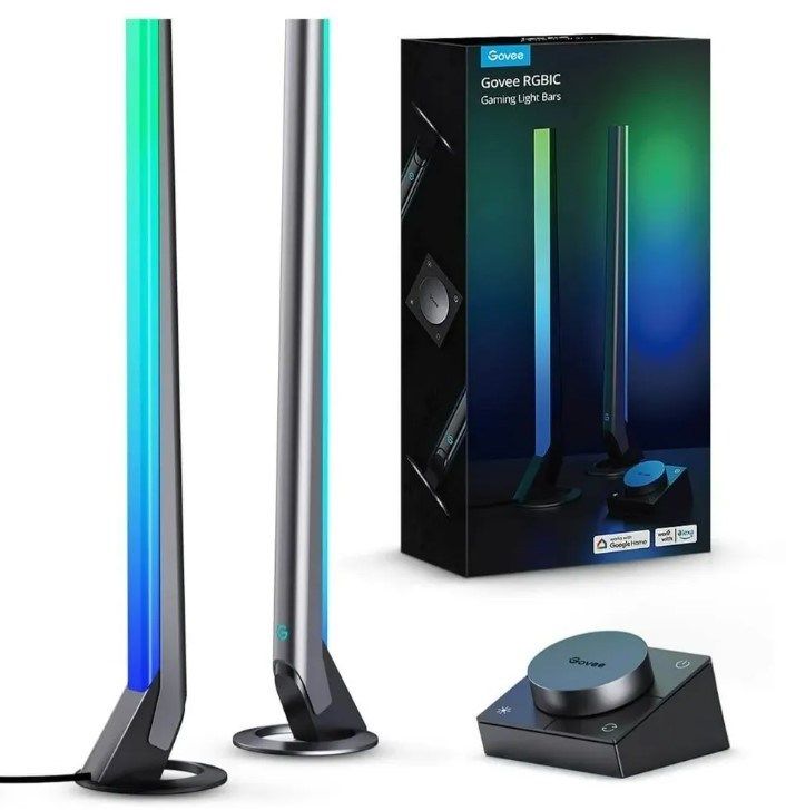 GOVEE H6047 SMART LED LIGHTS RGBIC  WI-FI  ALEXA  GOOGLE ASSISTANT