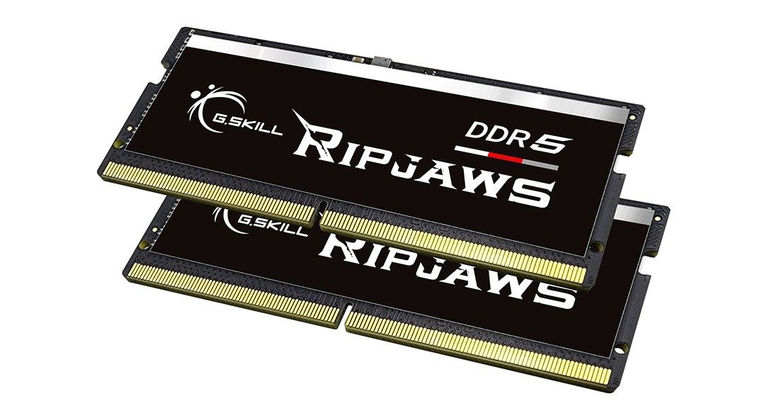 Memorie laptop G.Skill Ripjaws 32 GB DDR5 5600 MHz kit 2 x 16 GB, 