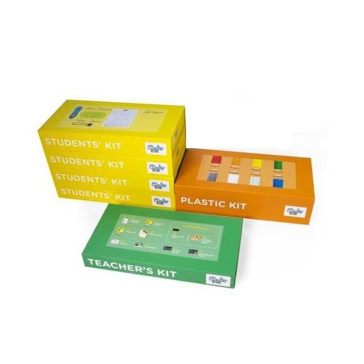 3Doodler Start EDU Plastic Blue  Cyan  Green  Grey  Orange  Red  White  Yellow