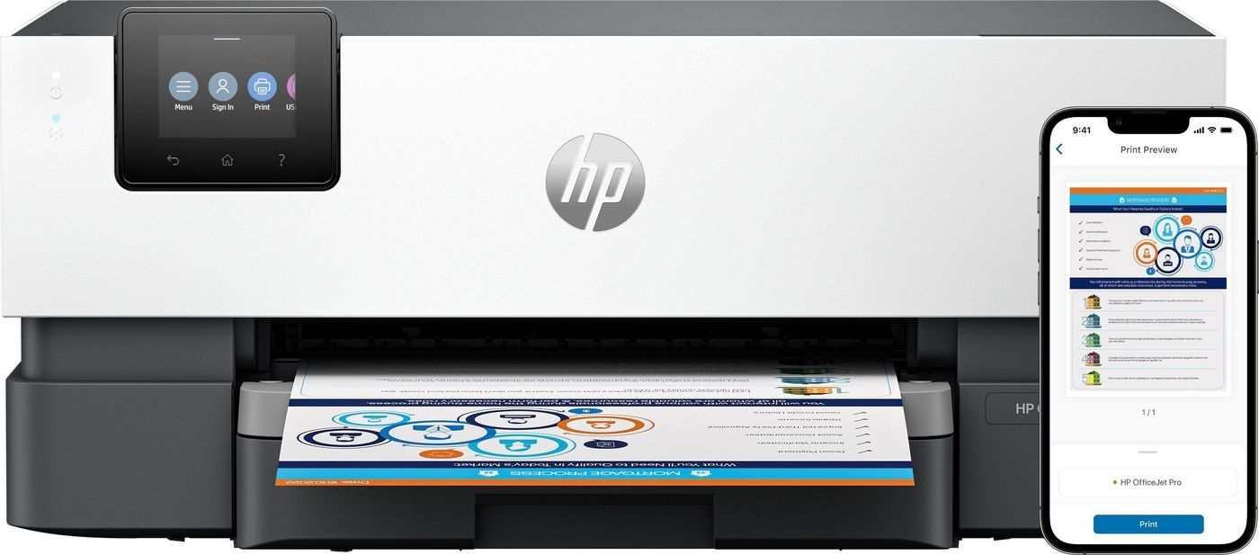 HP Officejet Pro 9110b All-in-One - mu