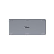 UNITEK D1092A keyboard USB US International Grey