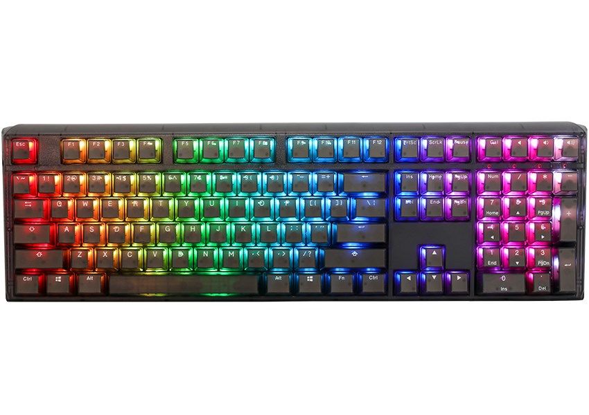 Ducky One 3 Aura Black Gaming Keyboard  RGB LED - MX-Red