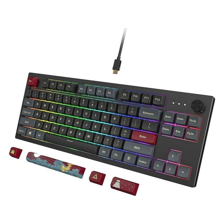 Montech MKey TKL Darkness Gaming Keyboard - GateronG Pro 2.0 Yellow