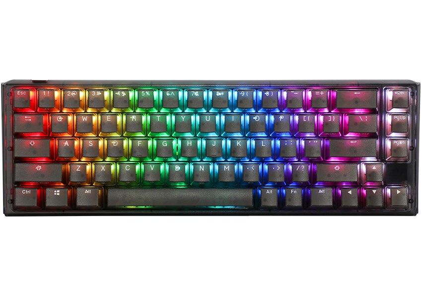 Ducky One 3 Aura Black SF Gaming Keyboard  RGB LED - MX-Silent-Red