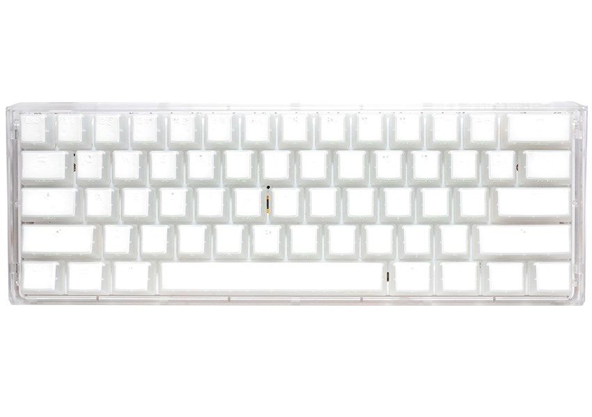 Ducky One 3 Aura White Mini Gaming Keyboard  RGB LED - MX-Brown