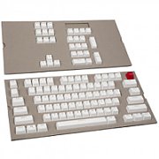 Glorious ABS-Doubleshot - 104 pcs.  white  ANSI  US-Layout