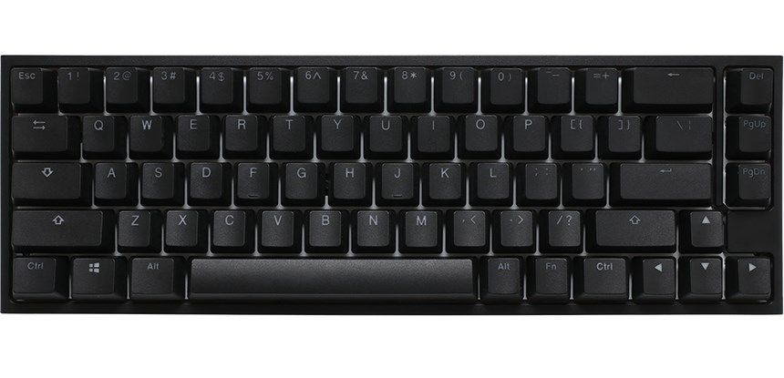 Ducky One 2 SF Gaming Keyboard  MX-Brown  RGB LED - Black