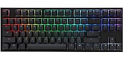 Ducky One 2 TKL PBT Gaming Keyboard  MX-Brown  RGB LED - Black