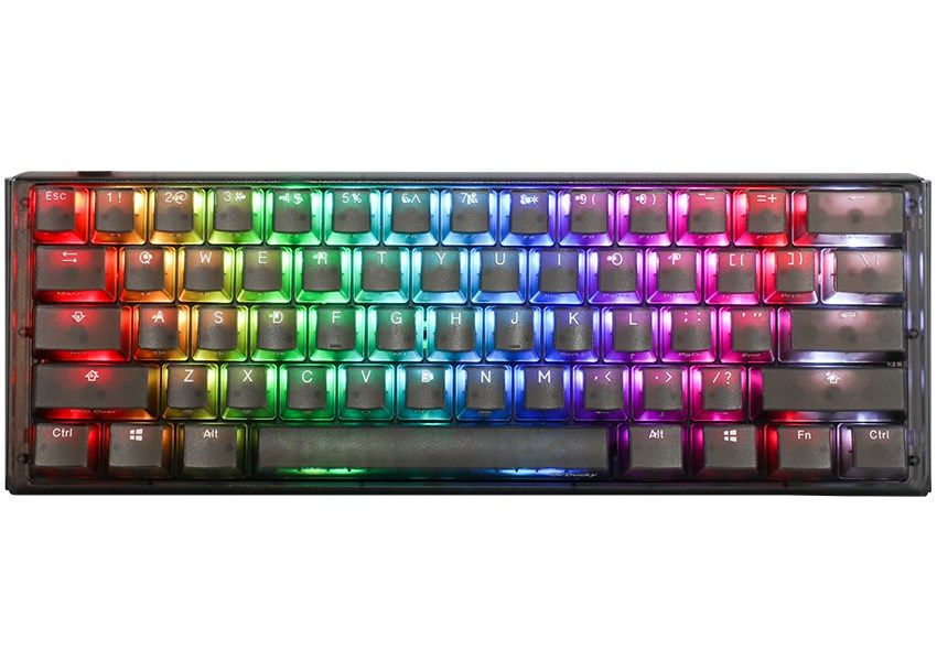 Ducky One 3 Aura Black Mini Gaming Keyboard  RGB LED - MX-Blue