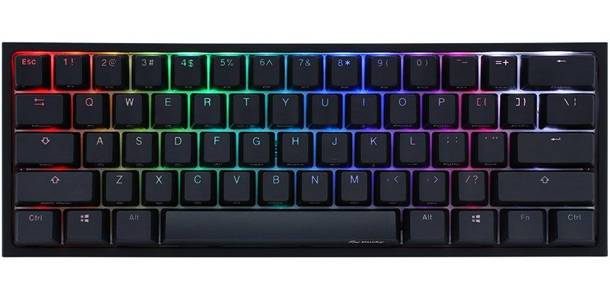 Ducky One 2 Pro Mini Gaming Keyboard  RGB LED - Gateron Yellow