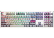 Ducky One 3 Mist Grey Gaming Keyboard  RGB LED - MX-Ergo-Clear