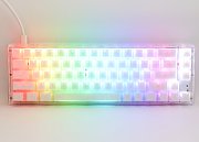 Ducky One 3 Aura White TKL Gaming Keyboard  RGB LED - MX-Brown