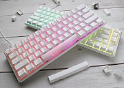 Ducky One 3 Aura White TKL Gaming Keyboard  RGB LED - MX-Brown