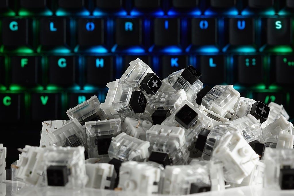 Glorious Kailh Box Black Switches (120 pieces)