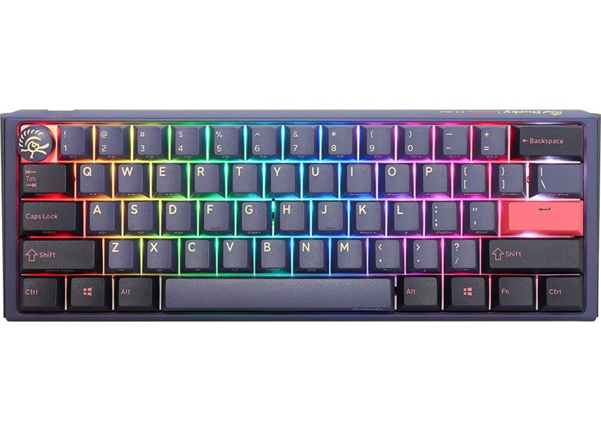 Ducky One 3 Cosmic Blue Mini Gaming Keyboard  RGB LED - MX-Red