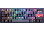 Ducky One 3 Cosmic Blue Mini Gaming Keyboard  RGB LED - MX-Speed-Silver (US)