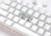 Ducky One 3 Aura White TKL Gaming Keyboard  RGB LED - Gateron Baby Kangaroo (US)