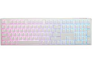Ducky One 3 Aura White Gaming Keyboard  RGB LED - MX-Blue (US)