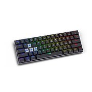 SAVIO Mechanical Keyboard BLACKOUT Blue (Outemu Blue)  black