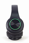 Gembird BHP-LED-01 headphones/headset Wired & Wireless Head-band Music/Everyday Micro-USB Bluetooth Black