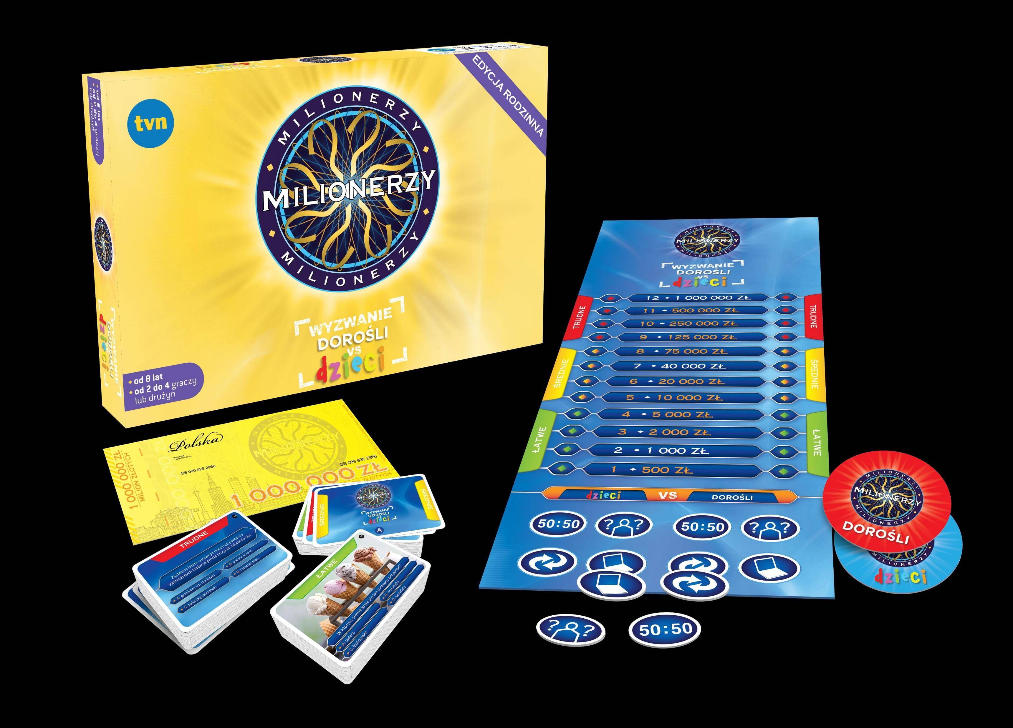 Millionaires Adults vs Kids 2 460375 Game