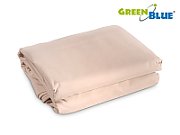 UV shader garden sail GreenBlue  polyester  3.6m triangle  cream  water-repellent surface  GB500
