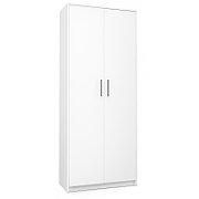 Filing cabinet OLIV 2D 74x35x180 cm  white