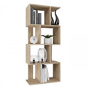 Bookcase FIESTA 4P 59.5x30x140 cm  sonoma oak
