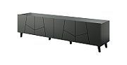 RTV cabinet ETNA 200x42x52 matte black