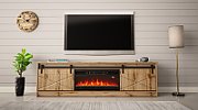 RTV GRANERO + fireplace cabinet 200x56.7x35 oak wotan