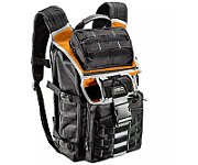 Neo Tools assembler backpack 4 external and 18 internal pockets  adjustable straps