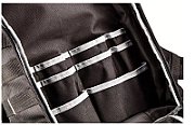 Neo Tools assembler backpack 4 external and 18 internal pockets  adjustable straps