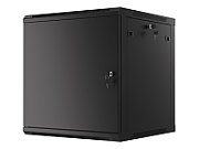 Lanberg WF01-6612-00B rack cabinet 12U Wall mounted rack Black