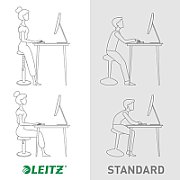 Leitz Ergo Cosy Active Padded seat