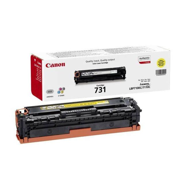 Canon CRG-731 6269B002 toner cartridge Yellow