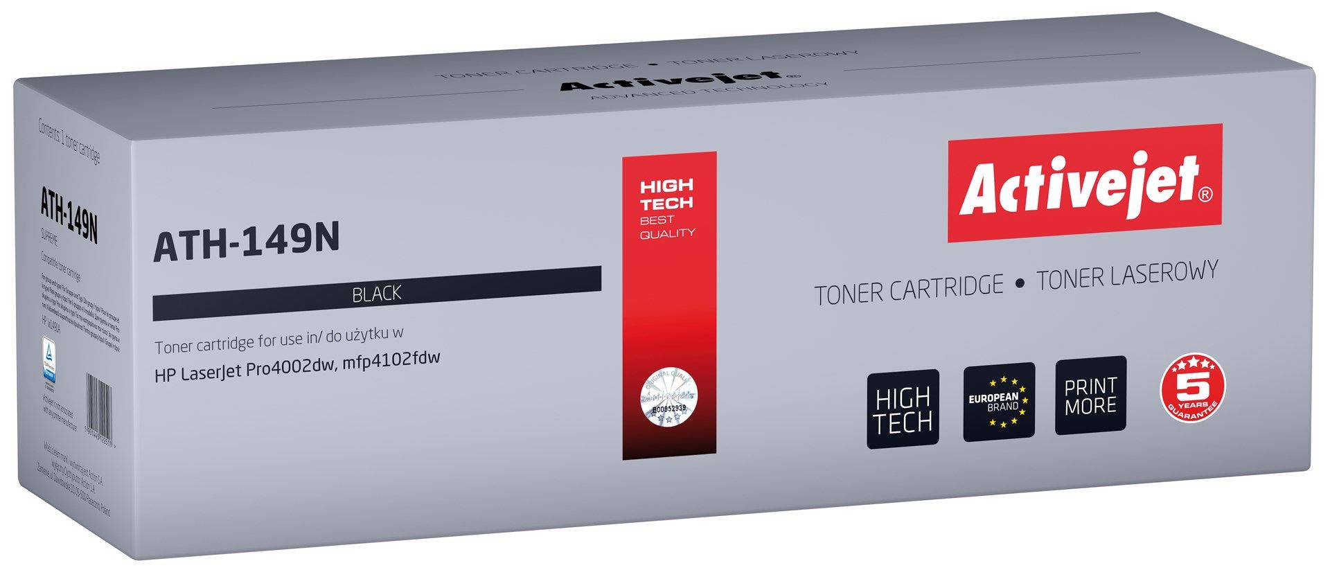 Cartus toner Activejet ATH-149N ,Negru ,2900 pagini (compatibil cu HP ATH-149N) 