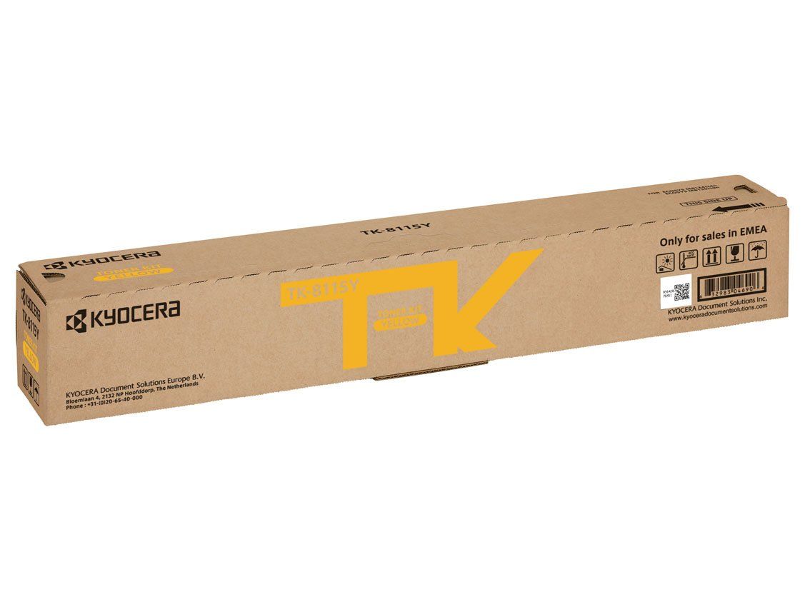 Cartus toner Kyocera KYOCERA  TK-8115Y 1T02P3ANL0 ,Galben ,6 000 pagini ,Original (TK-8115y) 