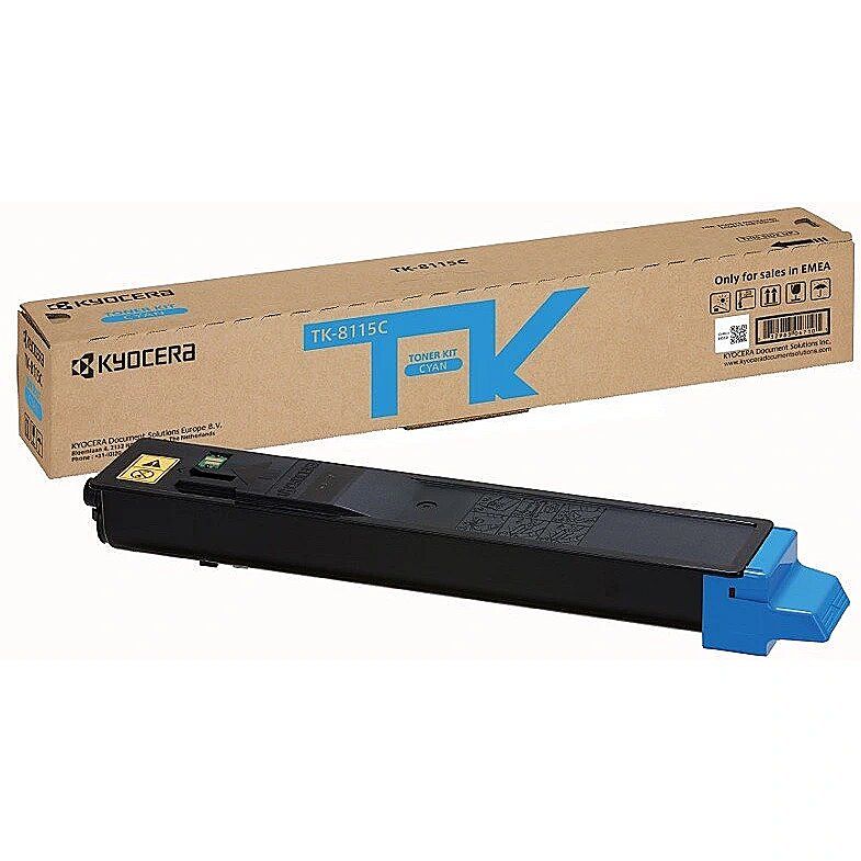 Cartus toner Kyocera KYOCERA TK-8115C 1T02P3CNL0 ,Albastru ,6 000 pagini ,Original (TK-8115c) 